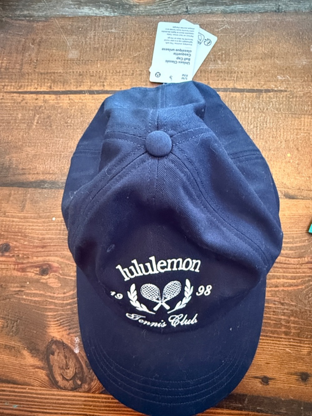lululemon athletica Navy Tennis Club Embroidered Baseball Cap